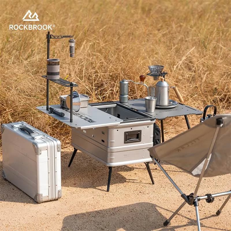 ROCKBROOK BX1030 40L Aluminium Sliding Table Box