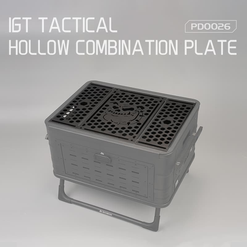 PD0026BDF (For 50L Box) 3PCS BLACK Aluminum Unit Boards